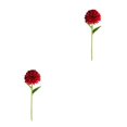 thumbnail image 1 of Baohd 1/2/3/5 10pack/lot Realistic Appearance Artificial Flower For Party Decor And Home Decor Red 2PCS, 1 of 6