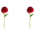 thumbnail image 4 of Baohd 1/2/3/5 10pack/lot Realistic Appearance Artificial Flower For Party Decor And Home Decor Red 2PCS, 4 of 6