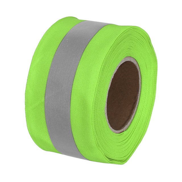 Unique Bargains Reflective Tape Strip, 2'x 26Ft Reflective Tape for Clothing, Fluorescent Green