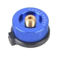thumbnail image 1 of 1PCS Camping Stove Adapter Propane Adapter Lindal Valve Butane Canister Adapter Cylinder Gas Cartidge Converter, 1 of 8