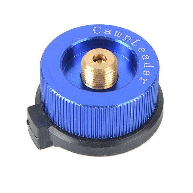 1PCS Camping Stove Adapter Propane Adapter Lindal Valve Butane Canister Adapter Cylinder Gas Cartidge Converter