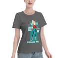 thumbnail image 2 of T-Shirt Basique à Manches Courtes pour Femmes Super Saiyan, 2 of 6