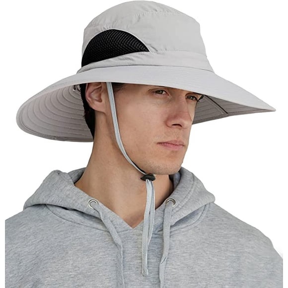 GearTOP Chapeau de Pêche Chapeaux de Protection Solaire pour Hommes et Femmes - Chapeau Boonie et Chapeau de Soleil pour Hommes - Chapeau de Plage pour Hommes et Chapeaux de Randonnée pour Femmes - Chapeaux de Soleil Pliables pour Femmes