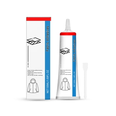 Colle pour Tissu, Mighty Mend It, Liquide, Adhérence Lavable Forte, Transparente, pour Rapiécer des Vêtements/collage de Vêtements, Facile à Utiliser