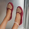 thumbnail image 4 of Wensltd Chaussures Décontractées de Mode à Bouche Peu Profonde pour Femmes, Couleur Unie, Bout Rond, Ballerines pour Femmes, Printemps Automne, 4 of 6