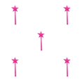 thumbnail image 1 of relayinert Shaker à Épices Décoratif pour Outils de Cuisine Multifonctionnels Conteneur à Épices Rangement Intéressant Rose Rouge Trois Trous 5Set, 1 of 6