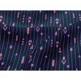 thumbnail image 4 of oneOone Viscose Jersey Fabric Stripe & Geometrical Shapes Geometric Printed Craft Fabric BTY 60 Inch Wide, 4 of 4