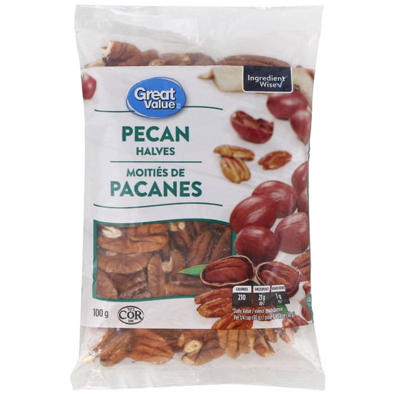 Great Value Pecan Halves 100g