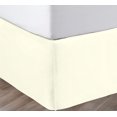 thumbnail image 1 of SGI Bedding 10 Inch Pleated Bed Skirt | Microfiber Bed Skirt | Fade Resistant, Wrinkle Free, Anti-static, Decorative, Extra Storage Space, Clutter-Free | Queen, Ivory, 1 of 6