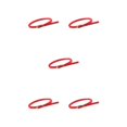 thumbnail image 3 of Langgg Soft Texture Women Waist Belt Scratch-resistant PU Belt All Trend Match Suits Adjustable Belt Red 5Set, 3 of 6