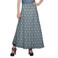 thumbnail image 1 of Moomaya Printed Rayon Skirt Wrap Style Plus Size Skirt Summer Wear Clothing, 1 of 6