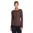 thumbnail image 1 of Cardigan côtelé George pour femmes, 1 of 6