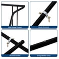 thumbnail image 4 of Support de Plancher pour Vélo en Acier Robuste – Support Autoportant Enduit de Poudre avec Fini Résistant aux Intempéries, outil-Free Assembly, Rangement Simple Ou Double Côté – Idéal pour Garage, Cour Ou Événements – Noir Ou Gris, 4 of 7