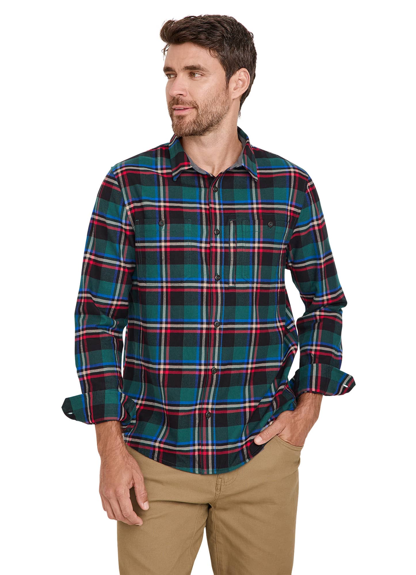 Jockey Outdoors  by Luke Bryan Flannel Field Shirt