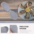 thumbnail image 4 of YSNOOWE 2 Pcs Outil d'Écaillement d'Huîtres en Silicone Protection des Mains Gris pour Utilisateurs à Domicile, 4 of 7