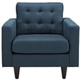 thumbnail image 2 of Modway Empress Fauteuil Rembourré en Azur, 2 of 5