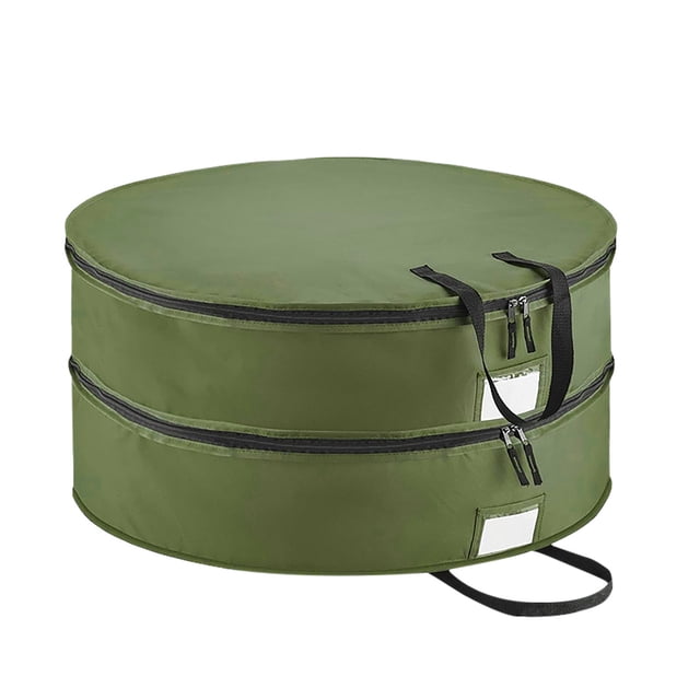 Lksixu 30in Double Layer Cloth Christmas Tree Storage Bag Finishing Bag Christmas Tree Storage Bag Insect-proof-proof Wreath Storage Bag Storage Bins Organizers and Storage