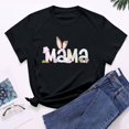 thumbnail image 4 of Économies de Printemps! CEHVOM Hauts de Pâques pour Femmes Grande Taille, T-Shirt à Col Rond Imprimé Lapin Mignon, Chemise Graphique Confortable à Manches Courtes pour Femmes, 4 of 7