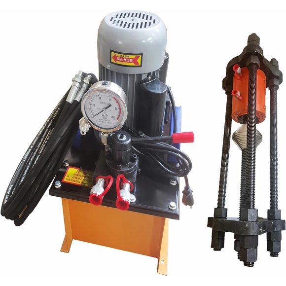 100T Crawler Pin Dismantling Machine Chain Pinning Machine Excavator Maintenance Pressing Sleeve Pressing Chain Integrated Machine 220V