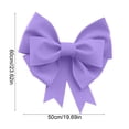 thumbnail image 2 of Christmas Bows Decorations,Velvet Christmas Bow Ornaments,Christmas Bows and Ribbons for Trees,DIY Bowknot Material Kit Bowknot Decoration Christmas Party Set Props EVA Material Kit, 2 of 6