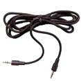 thumbnail image 1 of VM Audio 3.5mm Auxiliary Sound Stereo 5-Foot Tablet Smartphone Car Cable, Black, 1 of 3