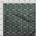 thumbnail image 3 of oneOone Silk Tabby Dark Green Fabric Baroque Sewing Craft Projects Fabric Prints By Yard 42 Inch Wide, 3 of 4