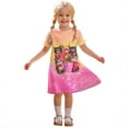 thumbnail image 1 of Robe d'Été pour Fille, Manches Courtes à Col Rond à Imprimé Floral, Robe Décontractée en Tissu Doux pour Tout-Petits, Rendez-Vous de Jeu, Fête d'Anniversaire, Tenue Quotidienne, 1 of 9