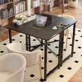 thumbnail image 4 of edx Bureau d'Ordinateur de 79 cm (31 Pouces), Table de Travail Robuste pour Adulte, Noir, 4 of 7
