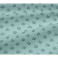thumbnail image 5 of oneOone Tissu Jersey en Viscose Tissu à Imprimé Floral en Blocs BTY 60 Pouces de Large, 5 of 5