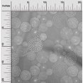 thumbnail image 2 of oneOone Tissu Jersey Viscose Gris Abstrait pour Couture Tissu Imprimé au Mètre 60 Pouces de Large, 2 of 5