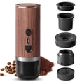 thumbnail image 2 of Espresso Portable Electric Espresso Coffee Machine Cordless Heating 3oz Single Serve Mini Coffee Maker with 3-IN-1 Coffee Powder/N Capsule/DG capsulee Bin 92 degrees Celsius  Smart, 2 of 7