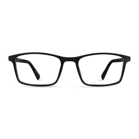 Bio Eyes Mens Prescription Eyeglasses, Reed, Black, 50-17-140