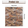 thumbnail image 2 of Autocollant de Sol Auto-Adhésif Résistant à l'Usure – Autocollant Mural en Carreaux Mosaïque Pailletée 70x77 cm, Motif Brique Bleu Gris Rétro, Autocollant Mural pour Rénovation de Cuisine à la Maison, Autocollant Mural en Carreaux Adhésif Bricolage, 2 of 8