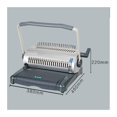 thumbnail image 3 of S100 Rubber Ring Binding Machine Clip Strip Binding Machine Document Contract Tender Finishing And Binding, 3 of 7