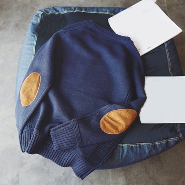 Styesk Chandail pour Homme Chandail Uni Chandail à Enfiler Tricot Torsadé Patchwork Chandail à Col Rond Confortable Doux Chandail Surdimensionné Chandails Décontractés Amples avec Bord Côtelé