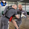 thumbnail image 1 of RDX TKD Protège-Poitrine MMA Protecteur Corporel, Armure de Protection des Côtes, Bleu/rouge, P/M, 1 of 7