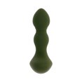 thumbnail image 4 of Evolved Lieutenant Vibrating Silicone Anal Plug, Green, 4 of 6