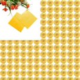 thumbnail image 5 of QualitChoice 100 Square Aluminum Foil Wrappers for Chocolate Sweets Candy Confectionery Gold 1Set, 5 of 5