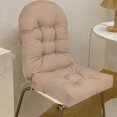 thumbnail image 4 of jinwen High Back Patio Chair Cushion Indoor Outdoor High Back Rocking Chair Cushion Khaki, 4 of 8