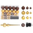 thumbnail image 5 of vidaXL Artificial Pre-lit Christmas Tree with Ball Set 120cm 230 Branches, 5 of 5