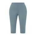 thumbnail image 3 of Pantalons de Manchette Extensibles à Taille Moyenne pour Femmes, 3 of 9