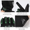 thumbnail image 4 of Motorcycle Gloves for Racing & Motocross - Touchscreen Compatible Riding Gloves with Protective Padding for Men, 4 of 6