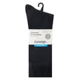thumbnail image 1 of George Men's Dress Crew Socks 3-Pack, 1 of 3