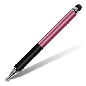 Yeacher Stylus Pen Universal Touch Screen Pen Double-head Capacitance Pen Portable Durable Capacitive Pen for Phone/Tablet Pink