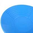 thumbnail image 1 of thinsony 15" Dual Riffle Gold Pan for Nugget Mining Dredging River Panning Sky Blue, 1 of 9