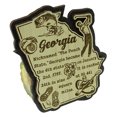 thumbnail image 1 of USA Georgia State Map Wooden Magnet Souvenir Fridge Magnet Gift, 1 of 5