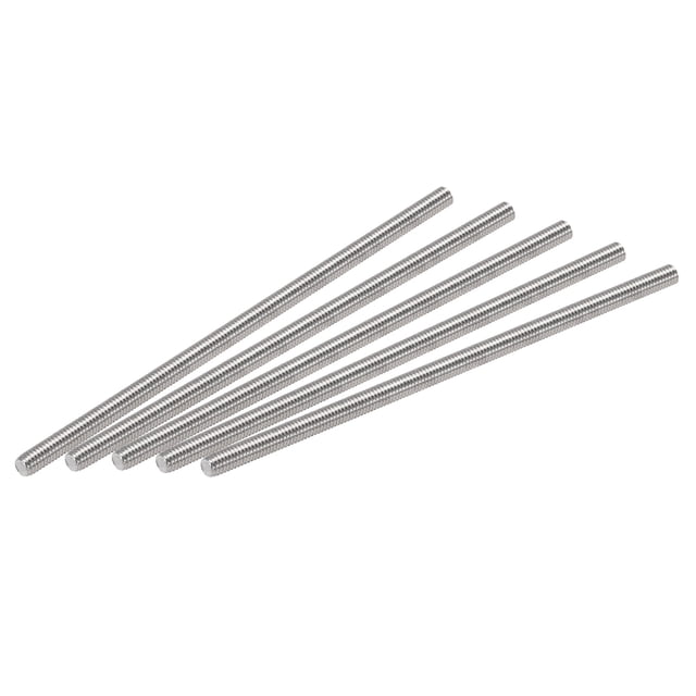 Unique Bargains M3 x 70mm Fully Threaded Rod 304 Stainless Steel Right Hand Threads 15 Pack