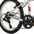 thumbnail image 3 of Huffy Rock Creek 20-inch Boys’ 6-speed Mountain Bike, Grey, 3 of 11