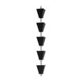 thumbnail image 4 of GROWTH TANK 100cm Rain Chain for Gutter Porch Water Catcher Chain Replacement Downspouts Trapezoid Shape, 4 of 9