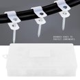 thumbnail image 1 of High Tensile Strength P Clips, Nylon P Clips, Acid-Resistance Black Conduit For Fixing Cables Cables Conduits Tubing, 1 of 8